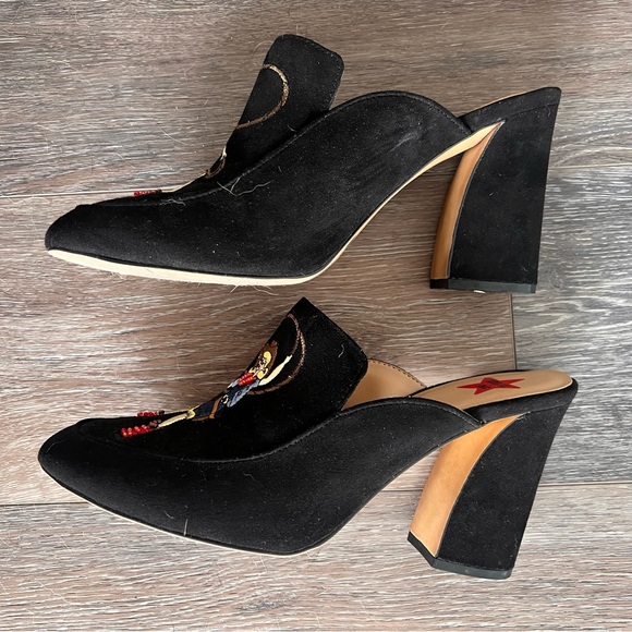 Anna Sui x INC Cowgirl Mules - Picture 4 of 4